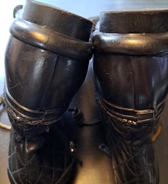Steve Madden Black Rain Boots   Size 7 - Picture 6 of 9